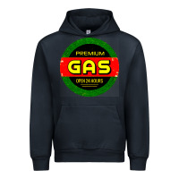 Navy GARAGE CAR GASOLINE Urban Hoodie - artisFamous