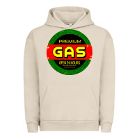 Pigment French Oak GARAGE CAR GASOLINE Urban Hoodie - artisFamous