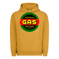 Pigment Peanut Butter GARAGE CAR GASOLINE Urban Hoodie - artisFamous