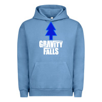 Pigment Pebble Blue gravity falls dipper blue pine premium Urban Hoodie - artisFamous