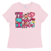Bubblegum Pink te amo te quila Ladies Tee - OliviaCreatesArt
