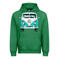 Emerald hippie surf van Urban Hoodie - artisFamous