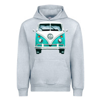 Heather Grey hippie surf van Urban Hoodie - artisFamous
