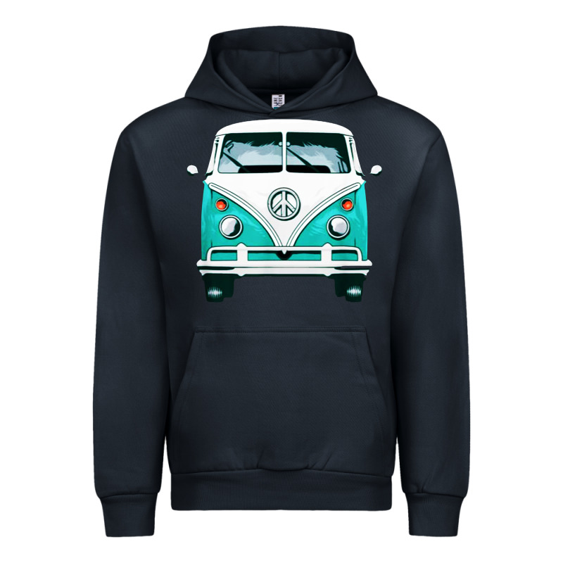 Hippie Surf Van Urban Hoodie by artisFamous | Teevron