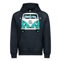 Navy hippie surf van Urban Hoodie - artisFamous