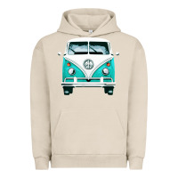 Pigment French Oak hippie surf van Urban Hoodie - artisFamous