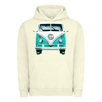 Pigment Pistachio hippie surf van Urban Hoodie - artisFamous
