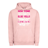 Pigment Salmon how come everyone else yells bingo funny Urban Hoodie - artisFamous