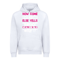 White how come everyone else yells bingo funny Urban Hoodie - artisFamous