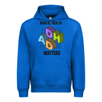 Cobalt adhd mental health matters Urban Hoodie - artisFamous