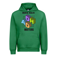 Emerald adhd mental health matters Urban Hoodie - artisFamous