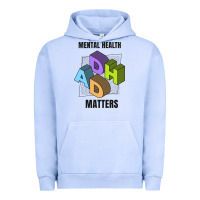 Pigment Grape Ice adhd mental health matters Urban Hoodie - artisFamous