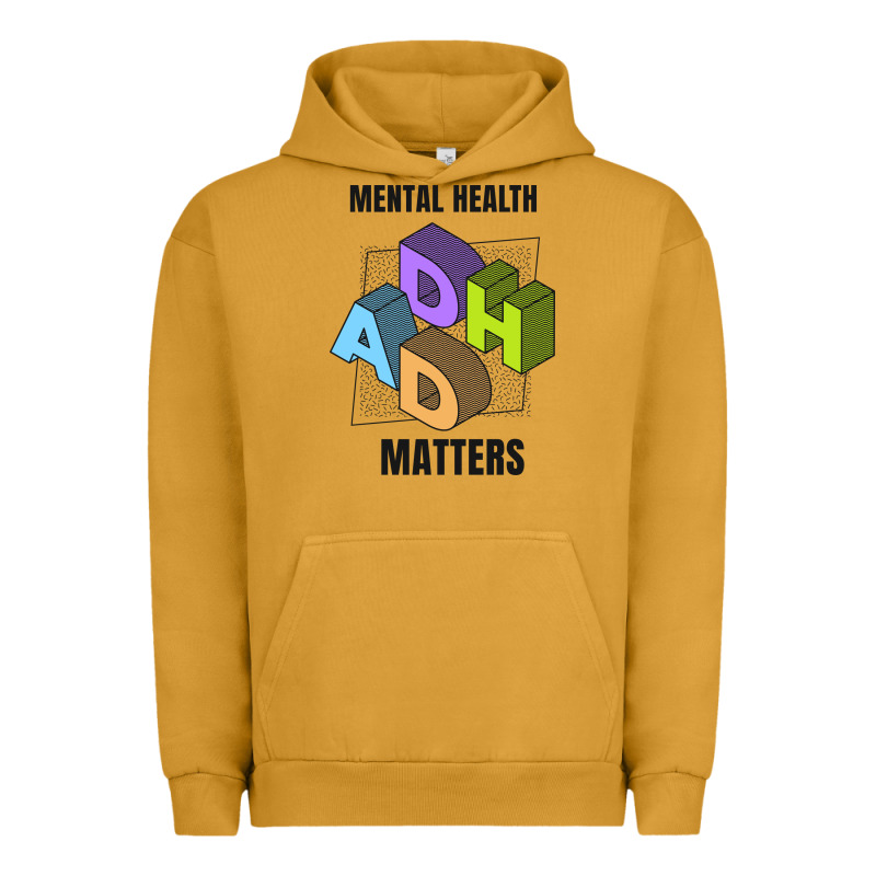 Adhd Mental Health Matters Urban Hoodie by artisFamous | Teevron