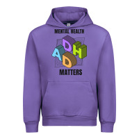 Tulip adhd mental health matters Urban Hoodie - artisFamous