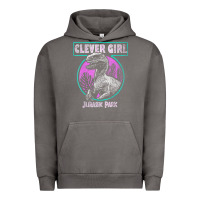 Pigment Tornado distressed teal raptor clever girl t shirt Urban Hoodie - artisFamous