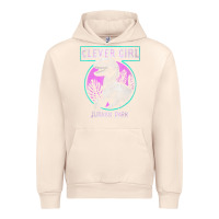 Sandshell distressed teal raptor clever girl t shirt Urban Hoodie - artisFamous