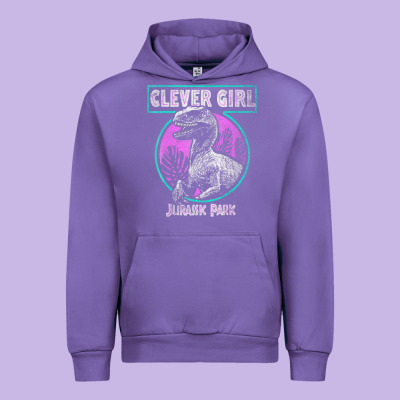 Distressed Teal Raptor Clever Girl T Shirt Urban Hoodie Designed By Artisfamous