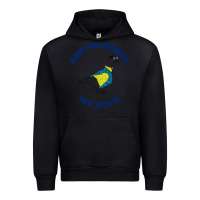 Black ask me about my duck Urban Hoodie - artisFamous