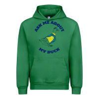 Emerald ask me about my duck Urban Hoodie - artisFamous