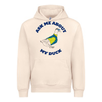 Sandshell ask me about my duck Urban Hoodie - artisFamous