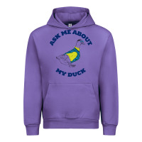 Tulip ask me about my duck Urban Hoodie - artisFamous