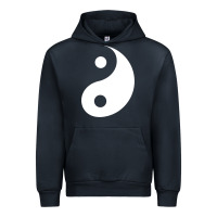 Navy yin yang Urban Hoodie - artisFamous