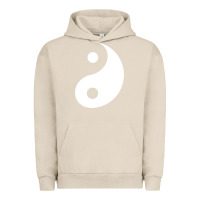 Pigment French Oak yin yang Urban Hoodie - artisFamous