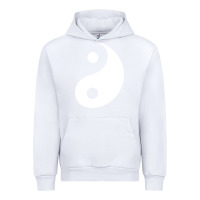 White yin yang Urban Hoodie - artisFamous