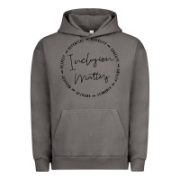 Pigment Tornado inclusion matters with empathy bravery respect Urban Hoodie - artisFamous