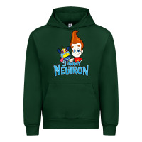 Forest Green jimmy neutron goddard title vintage poster Urban Hoodie - artisFamous
