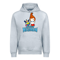 Heather Grey jimmy neutron goddard title vintage poster Urban Hoodie - artisFamous