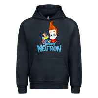 Navy jimmy neutron goddard title vintage poster Urban Hoodie - artisFamous