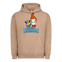 Pigment Burro jimmy neutron goddard title vintage poster Urban Hoodie - artisFamous