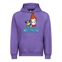 Jimmy Neutron Goddard Title Vintage Poster Urban Hoodie | Teevron