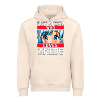 Sandshell just a girl who loves anime japanese cute Urban Hoodie - artisFamous