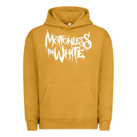 Pigment Peanut Butter motionless in white Urban Hoodie - artisFamous