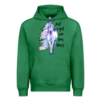 Emerald just a girl who loves horses Urban Hoodie - artisFamous