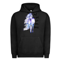 Pigment Black just a girl who loves horses Urban Hoodie - artisFamous