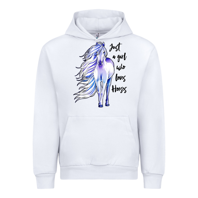 Just A Girl Who Loves Horses Urban Hoodie by artisFamous | Teevron