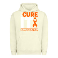 Pigment Pistachio just cure it ms multiple sclerosis awareness Urban Hoodie - artisFamous