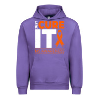 Tulip just cure it ms multiple sclerosis awareness Urban Hoodie - artisFamous