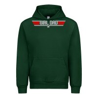 Forest Green girl dad   daughter's father dad appreciation gift t shirt Urban Hoodie - artisFamous