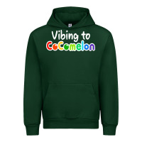 Forest Green kids vibing to cocomelon Urban Hoodie - artisFamous