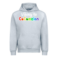 Heather Grey kids vibing to cocomelon Urban Hoodie - artisFamous