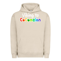 Pigment French Oak kids vibing to cocomelon Urban Hoodie - artisFamous