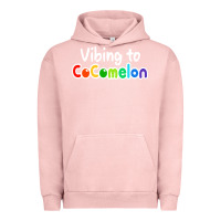Pigment Salmon kids vibing to cocomelon Urban Hoodie - artisFamous