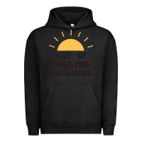 Pigment Black ray of sunshine Urban Hoodie - artisFamous