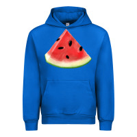 Cobalt Watermelon Slice Png Urban Hoodie - artisFamous