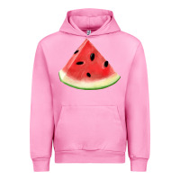 Fuchsia Pink Watermelon Slice Png Urban Hoodie - artisFamous