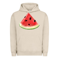 Pigment French Oak Watermelon Slice Png Urban Hoodie - artisFamous